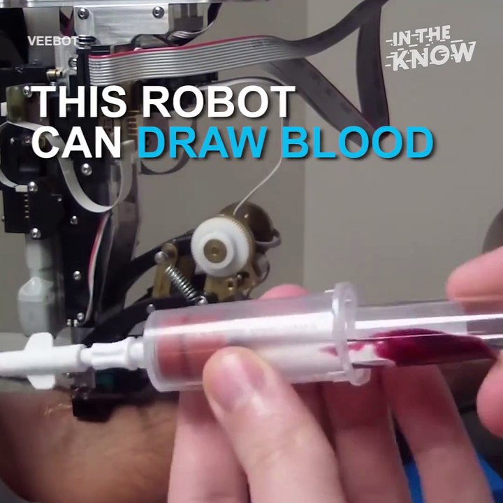 This robot can automatically draw blood from humans