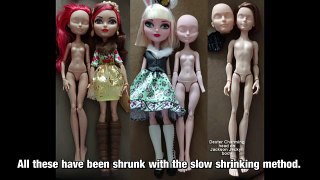 Vinyl Doll Head Shrinking Tutorial: Slow method (Safest)