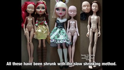 Vinyl Doll Head Shrinking Tutorial: Slow method (Safest)