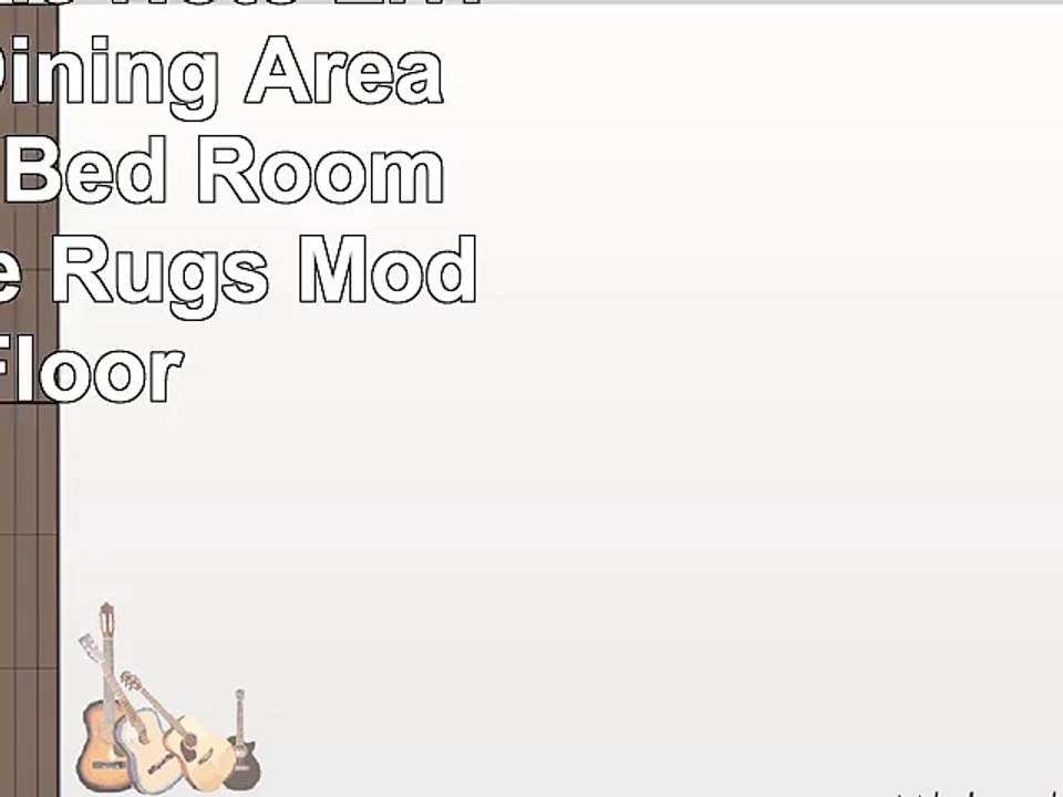 WOOR Music Note Living Room Dining Area Rugs 6 x 4 Bed Room Rugs Office Rugs Modern