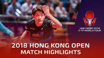 2018 Hong Kong Open Highlights | Cho Seungmin vs Kazuhiro Yoshimura (Final)