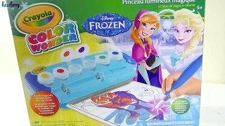 Disney FROZEN Crayola Color Wonder coloring book