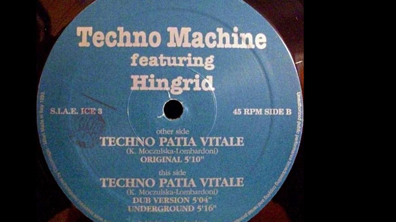Techno Machine Feat. Hingrid - Techno Patia Vitale (Dub Version) (B1)