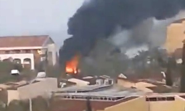 Manavgat'ta 5 yıldızlı otelde yangın