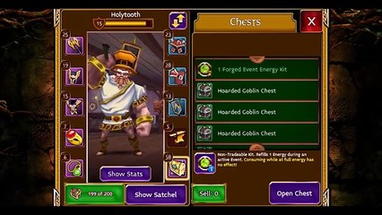 Arcane Legends - Goblin Event new - Opening 50+ Hoarded Goblin Chests