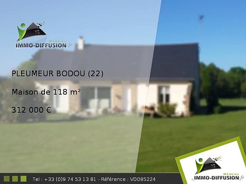 Maison A vendre Pleumeur bodou 118m2 + Terrain 10000m2