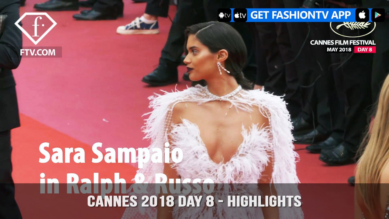 Alessandra Ambrosio at Cannes Film Festival 2018 Day 8 Red Carpet Highlights | FashionTV | FTV