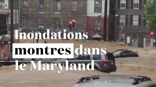 Inondations monstres dans le Maryland