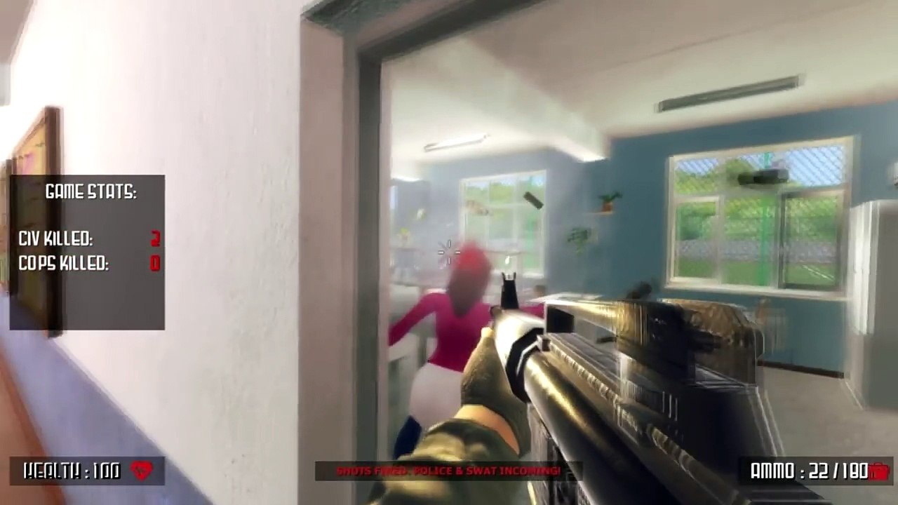 Trailer du jeu polémique Active Shooter