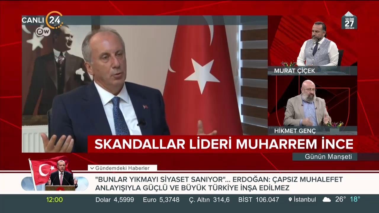 Skandallar lideri İnce