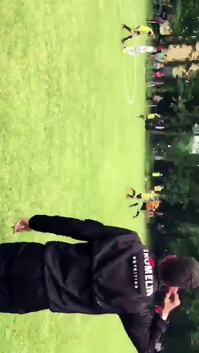 Superbe coup franc de Kilian au Tournoi de Dirinon contre le FC Lorient