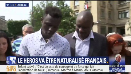 Enfant sauvé à Paris: Mamoudou Gassama a reçu une médaille et un diplôme à l’Elysée