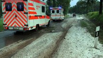 Schwere Unwetter bringen Hagel und Starkregen