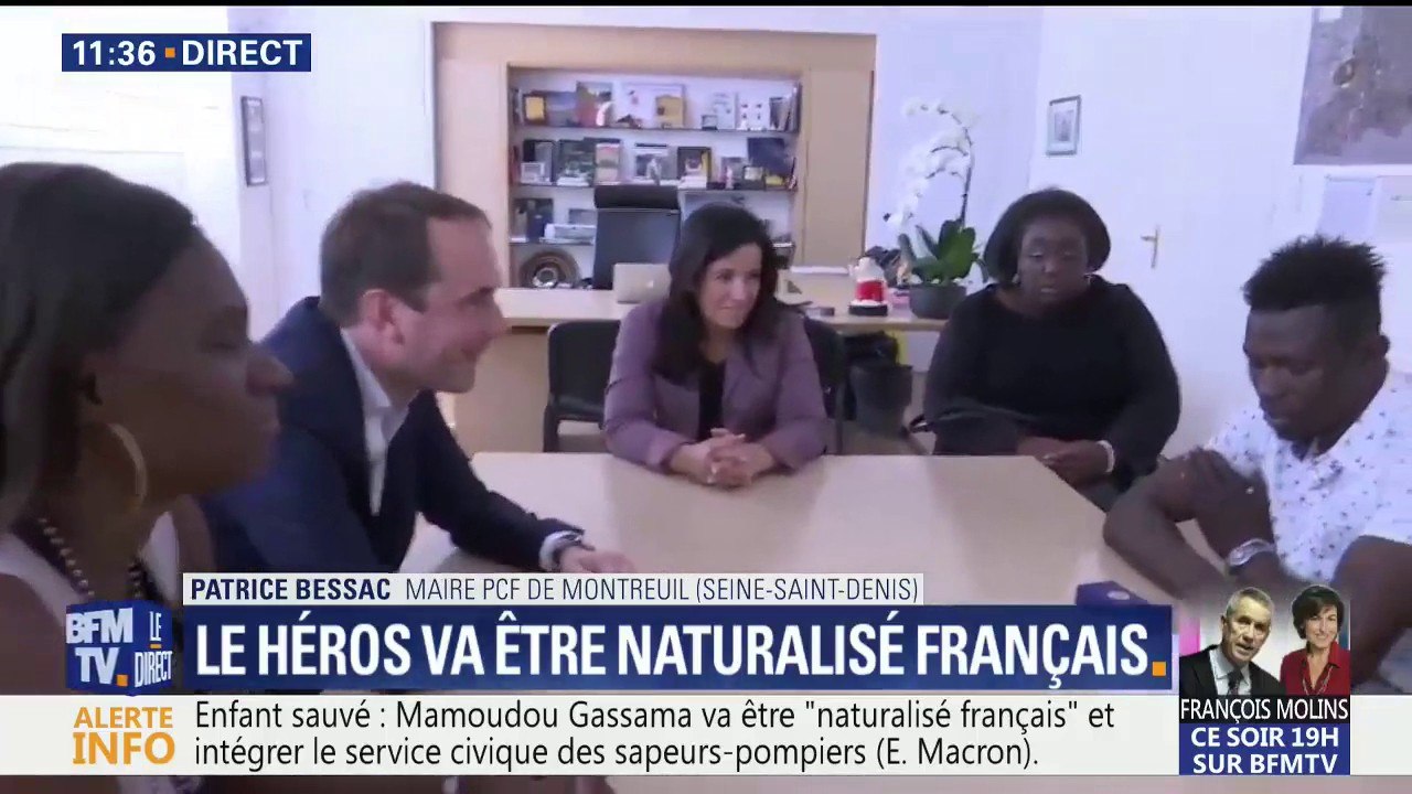 Enfant sauvé à Paris: Le maire de Montreuil propose à Mamoudou Gassama de devenir citoyen d’honneur de la ville
