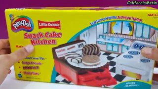 Play Doh Snack Cake Kitchen Zebra Cakes Vintage Playdough Dessert Playset