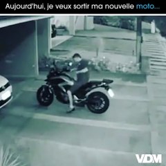 La semaine a été compliquée pour tout le monde visiblement."Si tu n'as pas de biceps, retourne au scooter l'ami"