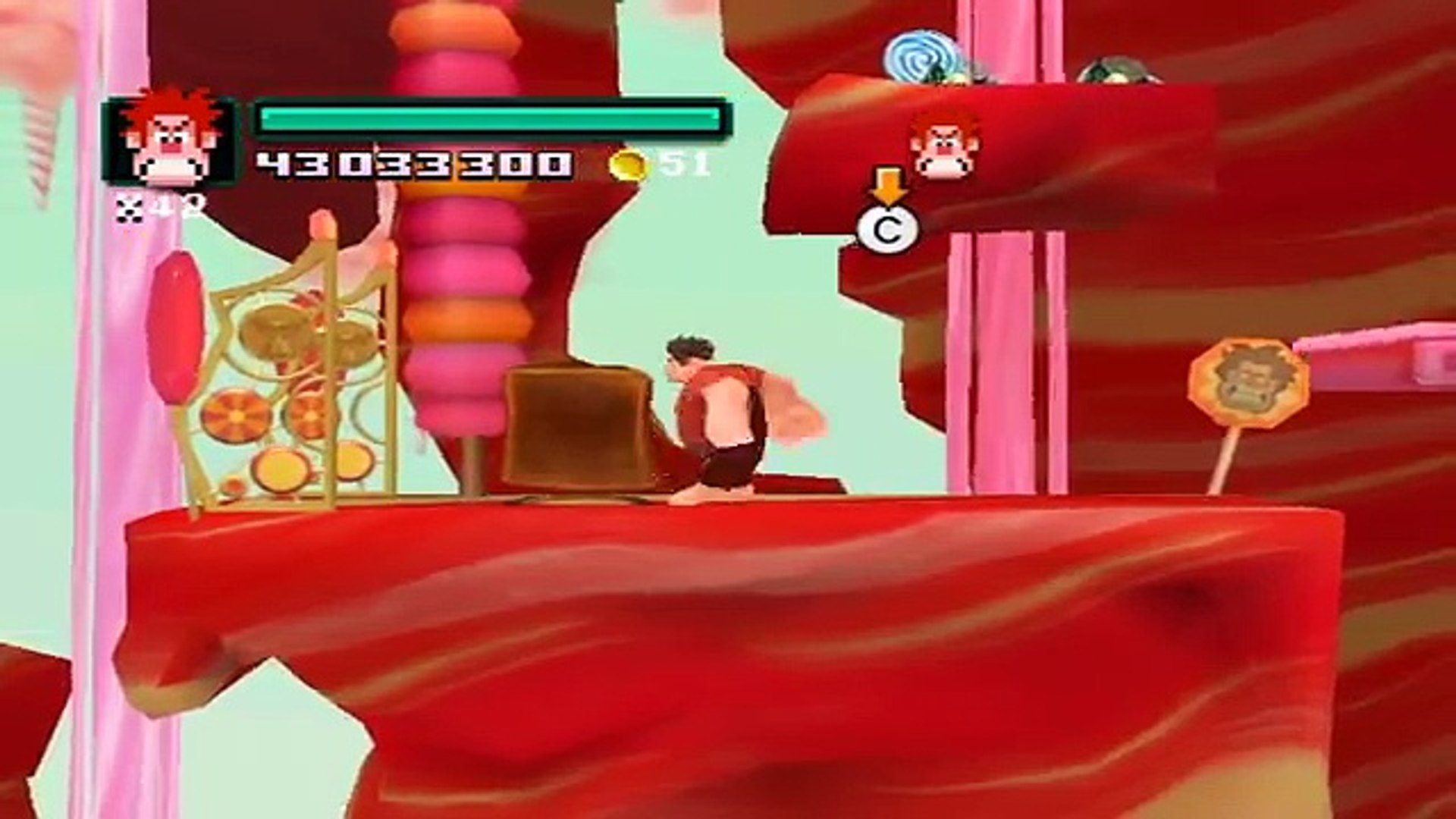 Disney Wreck-It Ralph (Wii) - Sugar Rush | Level 2 - video Dailymotion