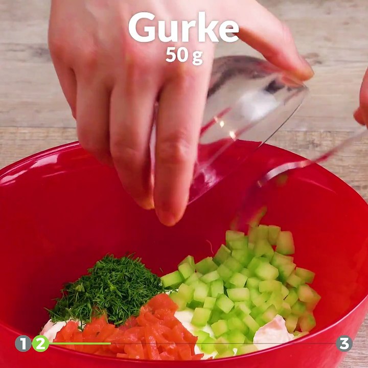 Kratze das Innere aus dem Baguette und lass dich überraschen. Es wird himmlisch!  Auf Pinterest merken: http://bit.ly/2J1h5rYHier gibt's das ganze Video: