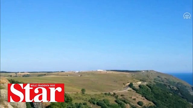 BORA�nın nefes kesen atış görüntüleri kamerada