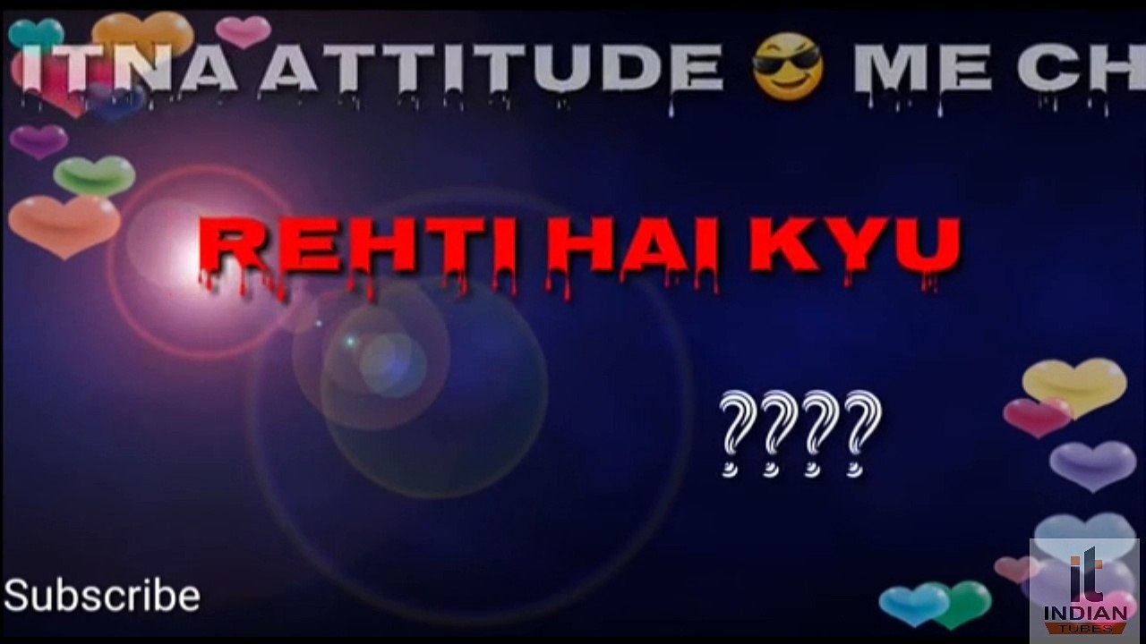 Are Tu Chori He Ya Bam - New Punjabi Whatsapp Status Song 2018 Edited By Indian Tubes