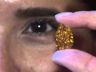 AFP: Christie's auctions the world's largest orange diamond