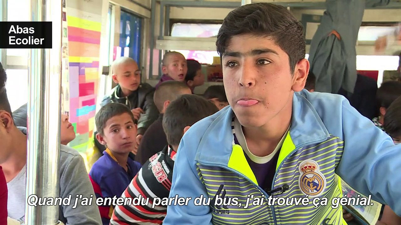 Une bibliothèque ambulante au devant des enfants de Kaboul