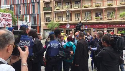 Carmena y los inmigrantes de Lavapiés