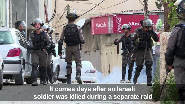 Israeli forces raid refugee camp, clash with Palestinians