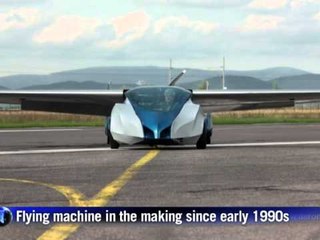 AFP: Flying car spreads its wings in Slovakia