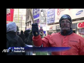 AFP: New York prepares for Super Bowl