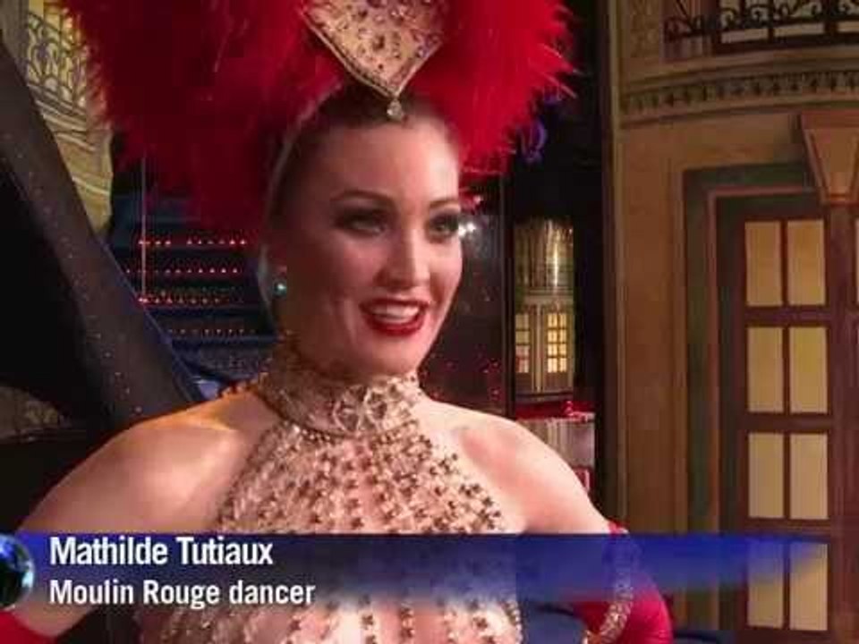 AFP Video: Moulin Rouge dancers cancan their way into the record books