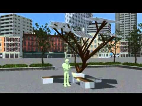 Next Media Video: Solar-powered trees provide shade, power and Wi-Fi
