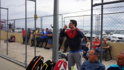 Frontenis open de Rivas semifinal 1 set 2