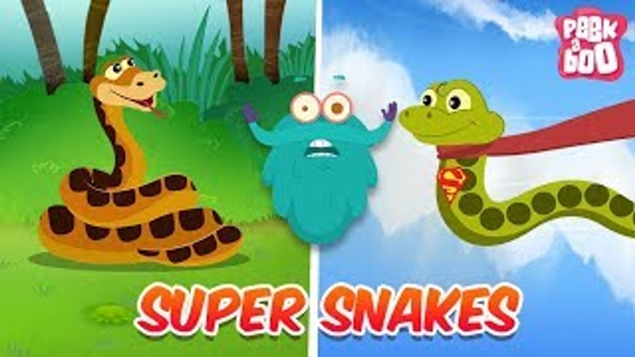 Snakes - The Dr. Binocs Show | Best Learning Videos For Kids | Peekaboo Kidz