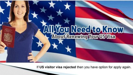 Simple process to submit an application for visa after rejection