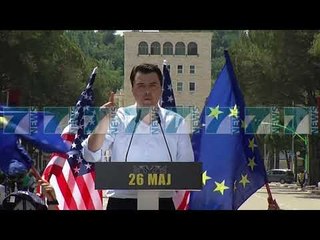 OPOZITA MBAN PROTESTEN NE BULEVARD  - News, Lajme - Kanali 8