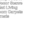 DEYYA Nonslip Area Rugs Home Decor Seaweed Floor Mat Living Room Bedroom Carpets Doormats