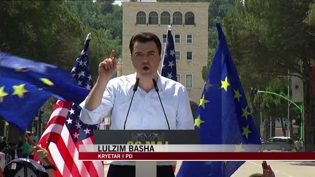 Protesta marshim e opozites - News, Lajme - Vizion Plus