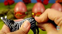 Toy Wild Animals 3D Puzzles Collection Zebra Hippo Giraffe Cheetah │ Zoo Animals Fun Fs For Kids