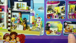 LEGO Friends Heartlake Lighthouse Set Unboxing Building Review - Kids Toys