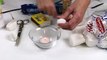Mira lo que pasa si calientas Marshmallows¡ Experimentos caseros con chuches