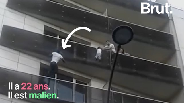Mamoudou Gassama, le sauveur de l'enfant suspendu à un balcon