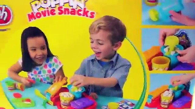 Play-Doh Poppin Movie Snacks Popcorn Play Doh Movie Treats Popsicle Hot Dog Fries Ice Cream