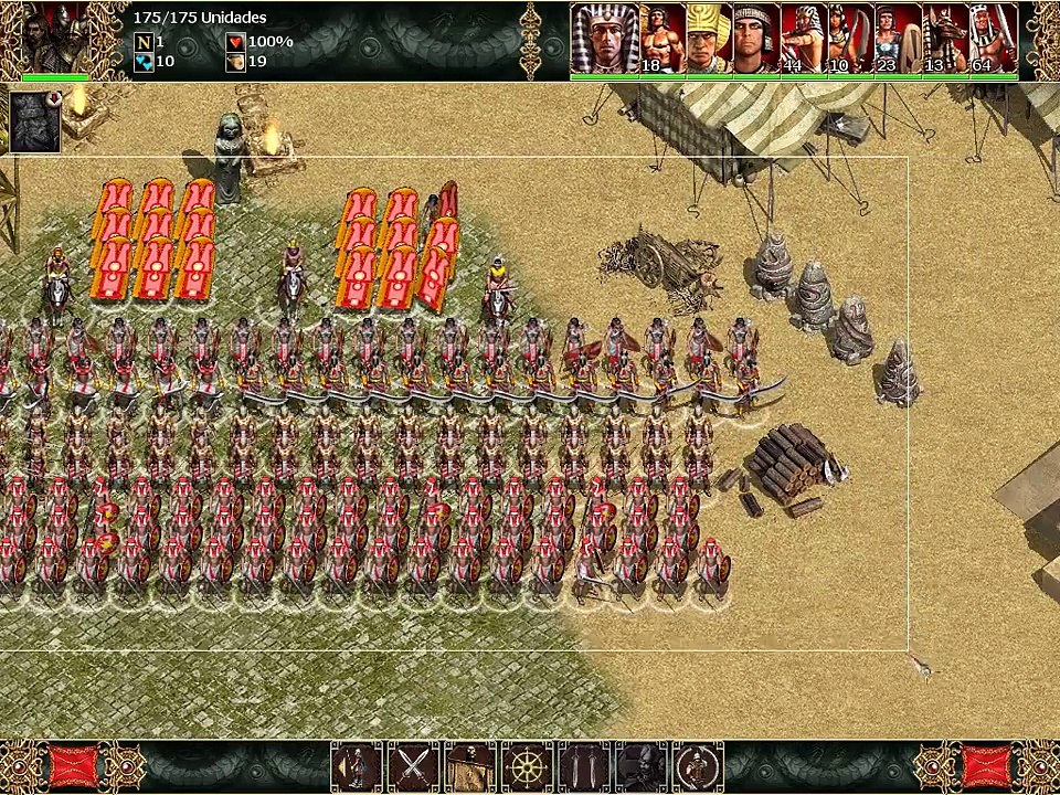 EGIPTO vs. ROMA | Batallas Imperium 3