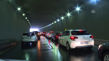 Başkentte etkili dolu yağışı (3) - ANKARA