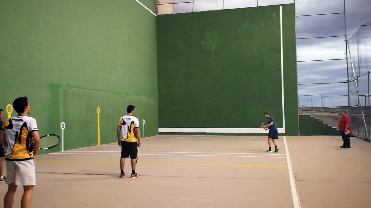 Frontenis final open de Rivas set 2
