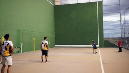 Frontenis final open de Rivas set 2