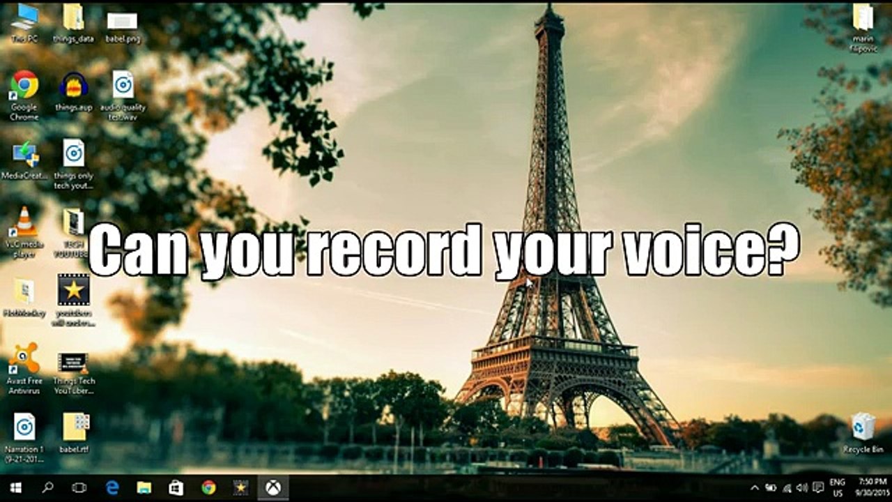 Windows 10 Screen Recorder - How To Record Your Voice/Commentary With Game DVR