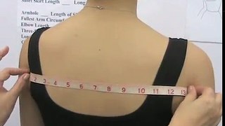 DIY - How to Take Body Measurement of a Womans Body - Lesson 1