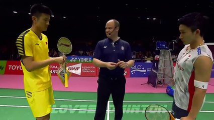 Kento MOMOTA vs CHEN Long  - Thomas Cup Finals 2018